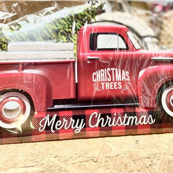 Red Truck with tree - Picture 9 of 9